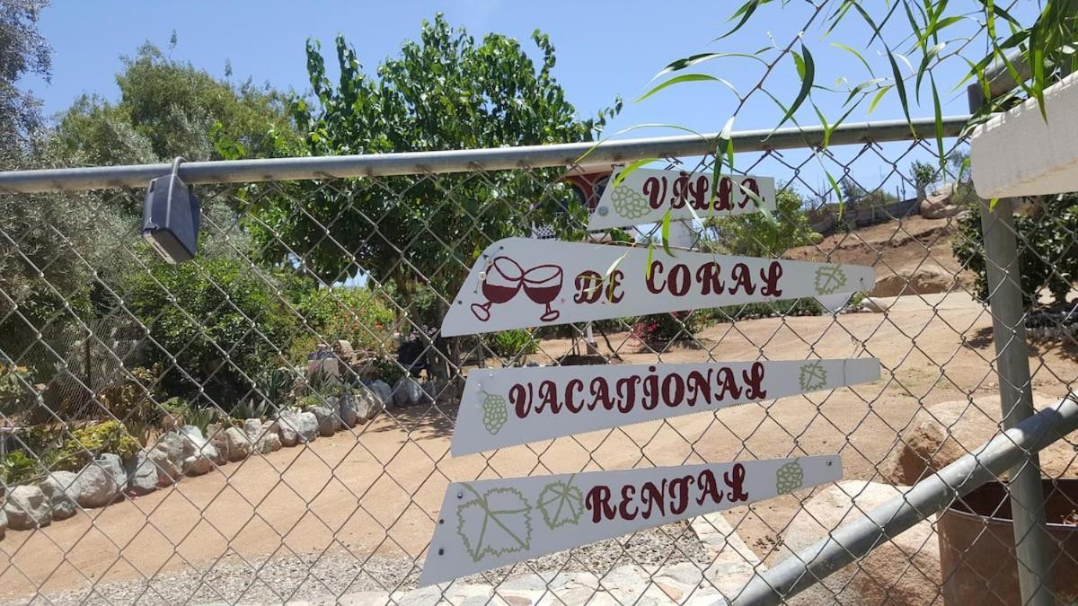Villa De Coral Valle de Guadalupe Exterior foto